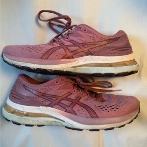 ASICS Womens Gel Kayano 28 Running Shoe Rose Size 10.5 M